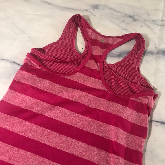 Soybu Pink Built In Shelf Bra Athletic Tank Top - Picture 7 of 8